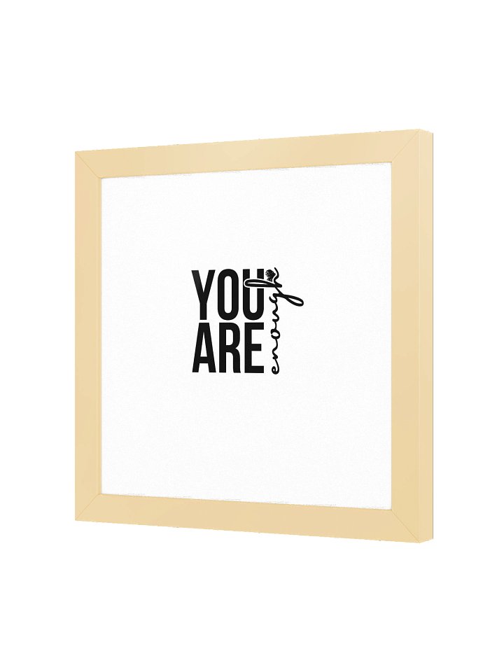 Vibrant Matte Poster Art in Ayous Wood Frame product image (4)