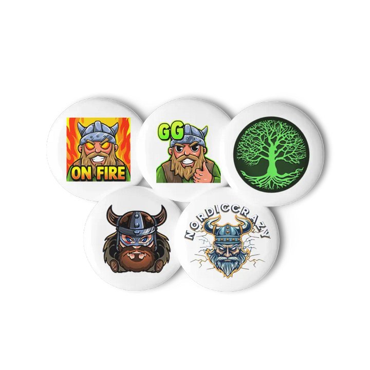 NORDICCRAZY badges product image (3)