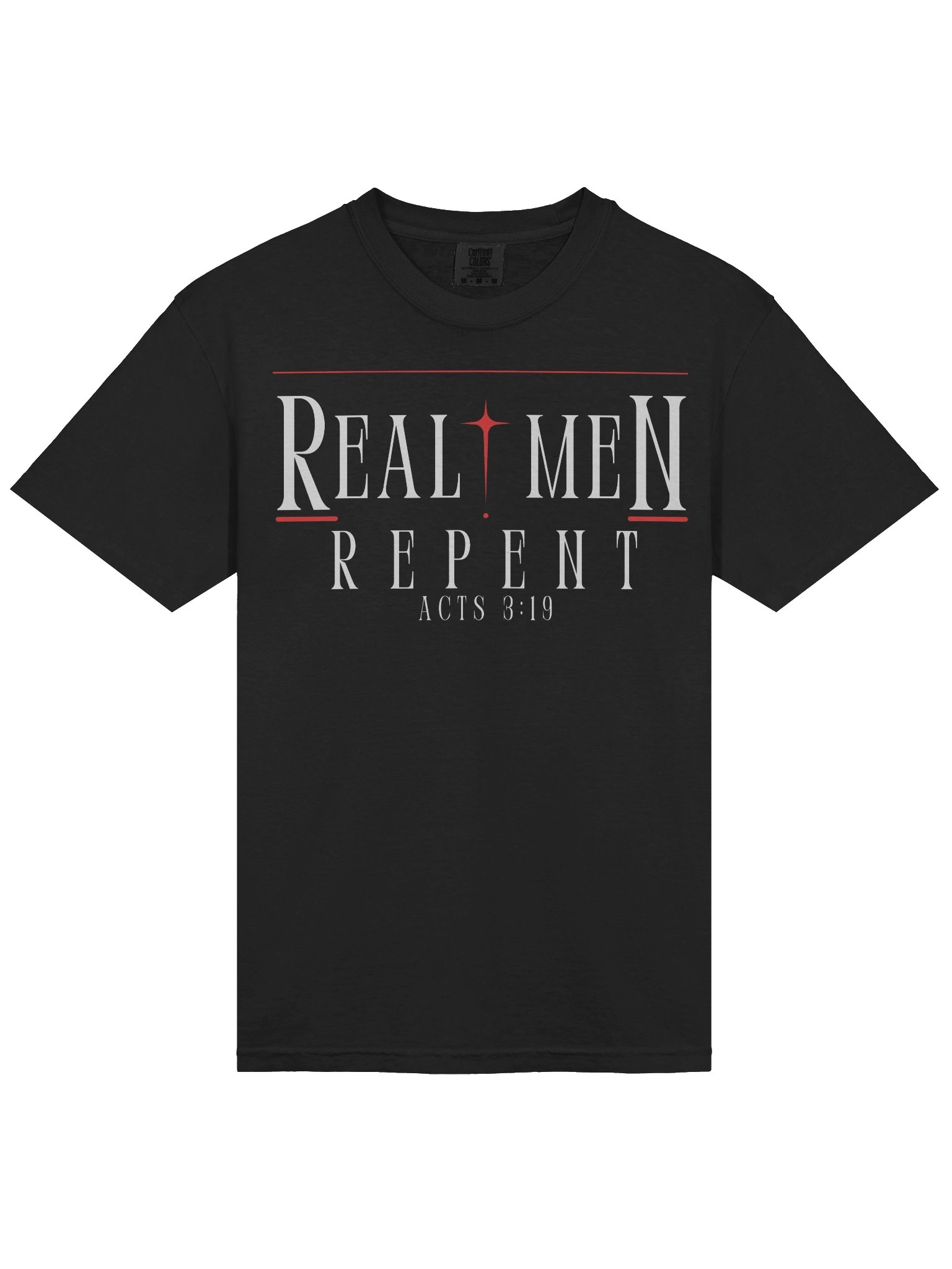 Real Men Repent - Men’s Christian T-Shirt product image (3)