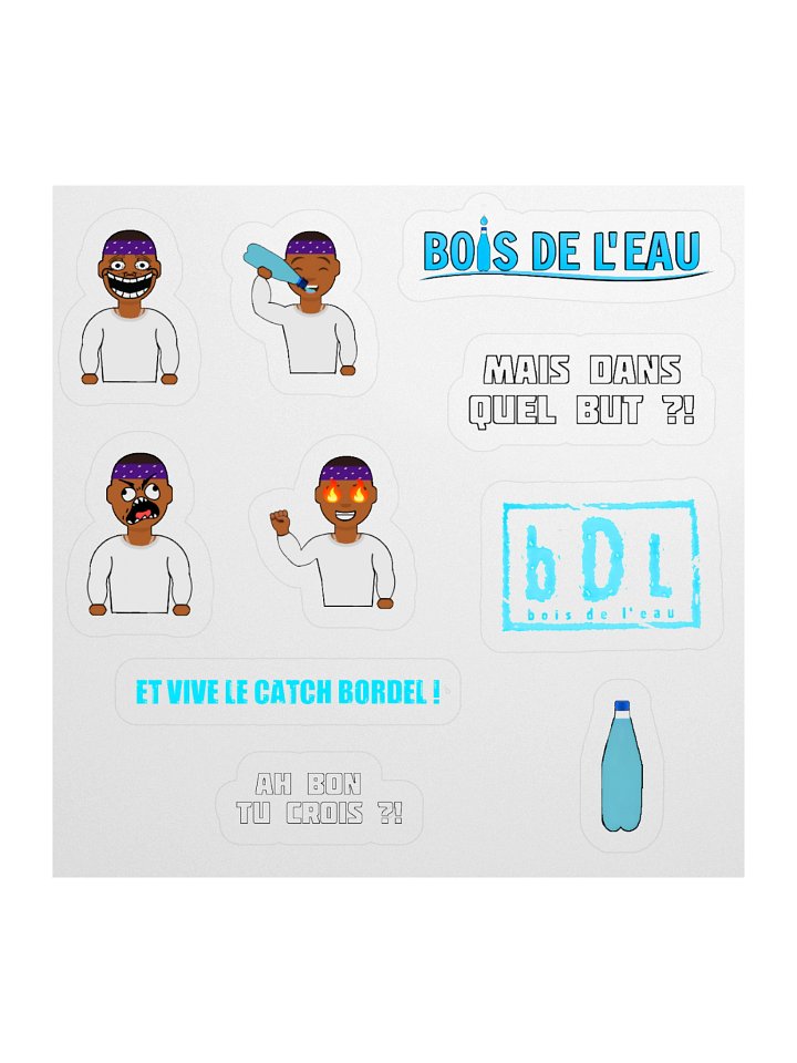 Mini Stickers "bois de l'eau" collectors product image (1)
