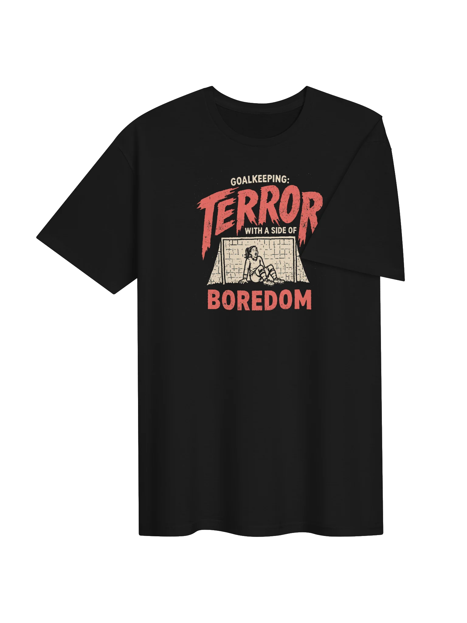 Goalkeeping: Terror, Then Boredom Tee product image (4)