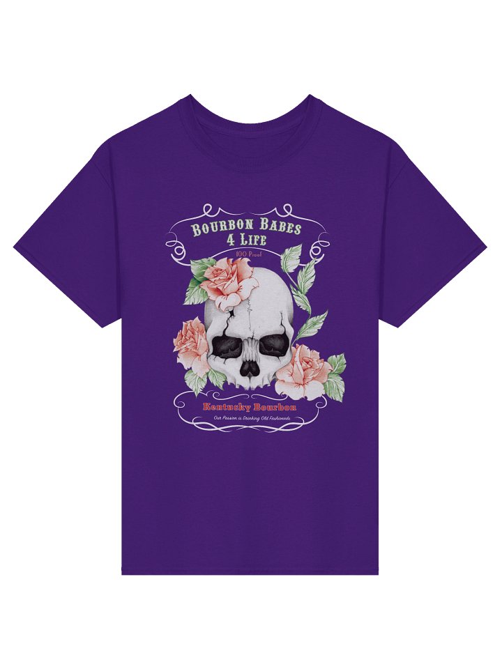 Bourbon Babes 4 Life Skull T-Shirt product image (1)