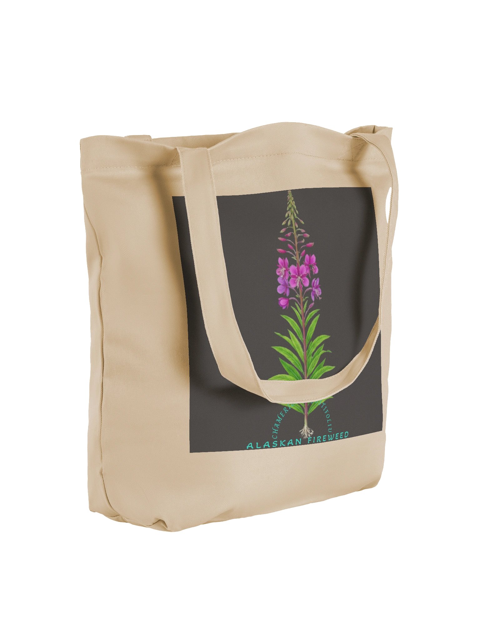 ALASKAN FIREWEED / FORGET-ME-NOT TOTE product image (4)
