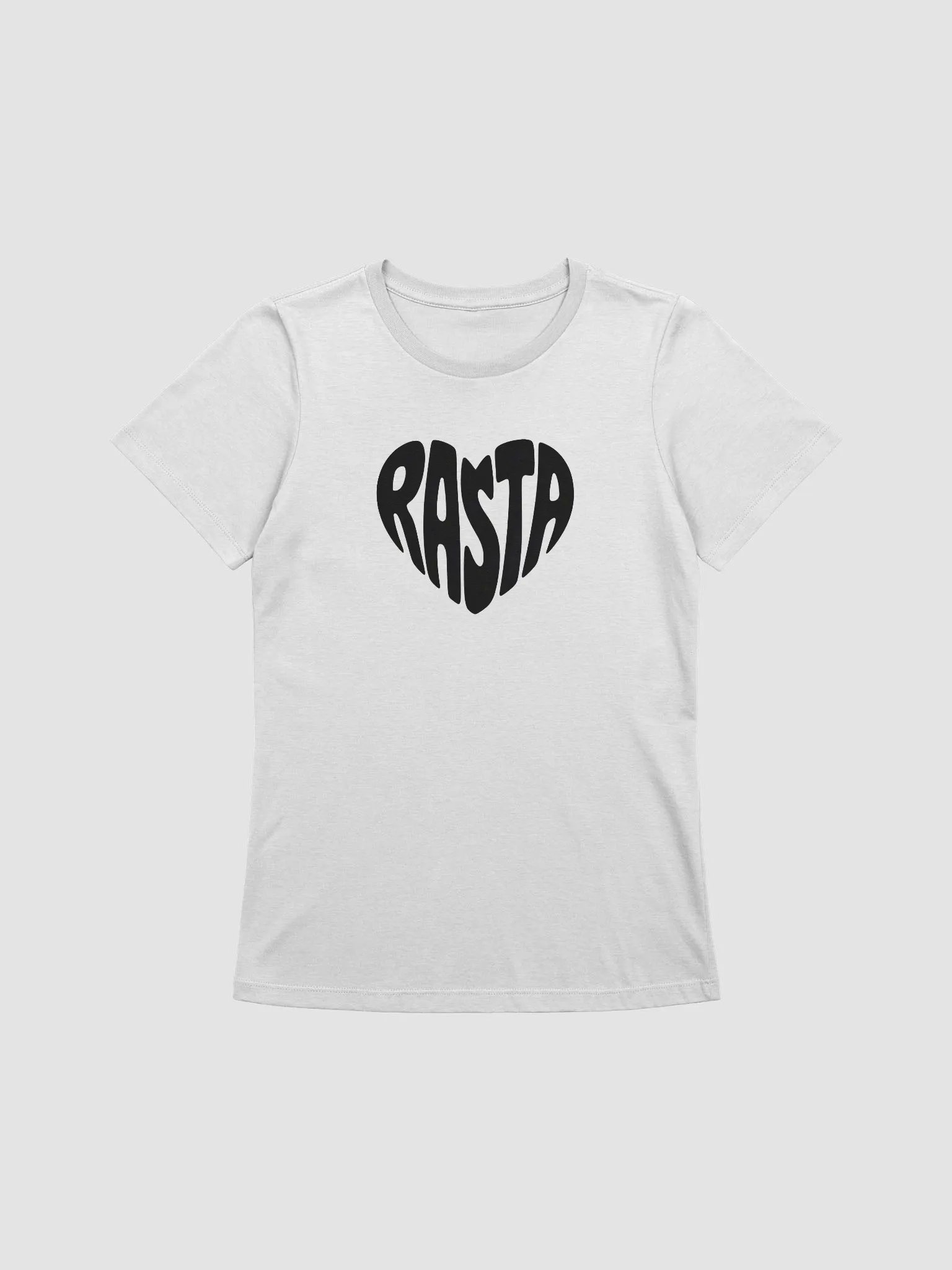 Rasta Heart Women's Relaxed-fit Tee product image (5)
