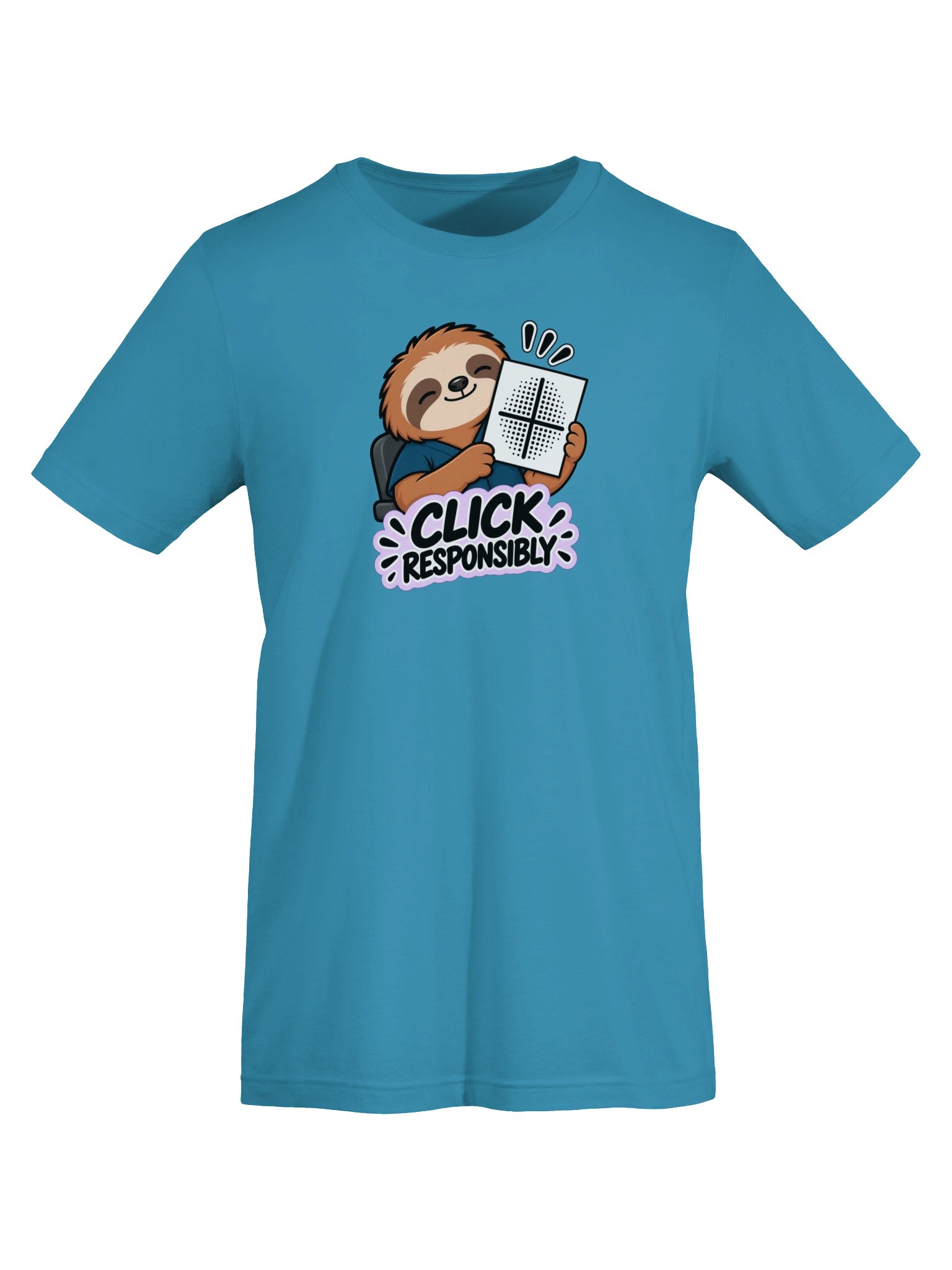Sleepy Optometrist Click Responsibly T-Shirt product image (7)