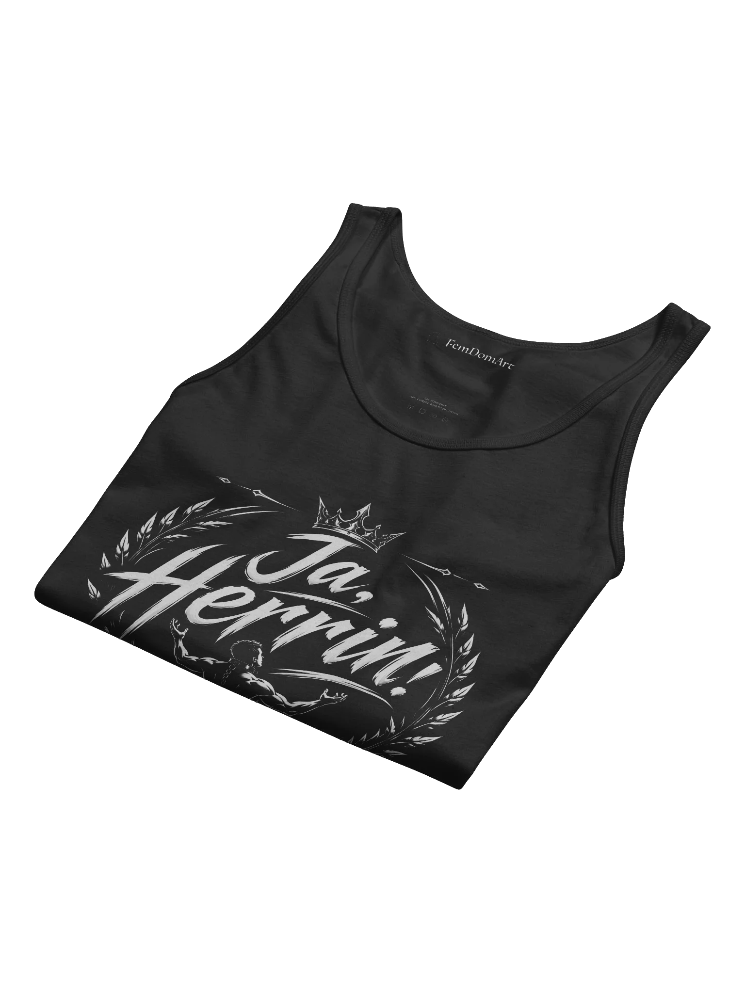 Ja, Herrin! – Geboren, um zu dienen | Dominantes Jersey Tank Top product image (10)