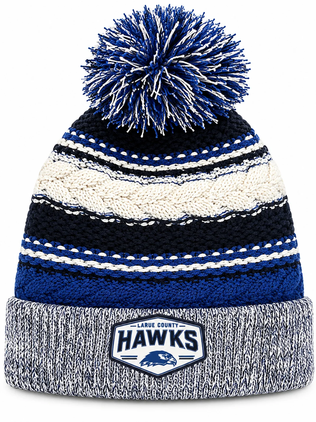 Hawks premium beanie pvc patch product image (1)