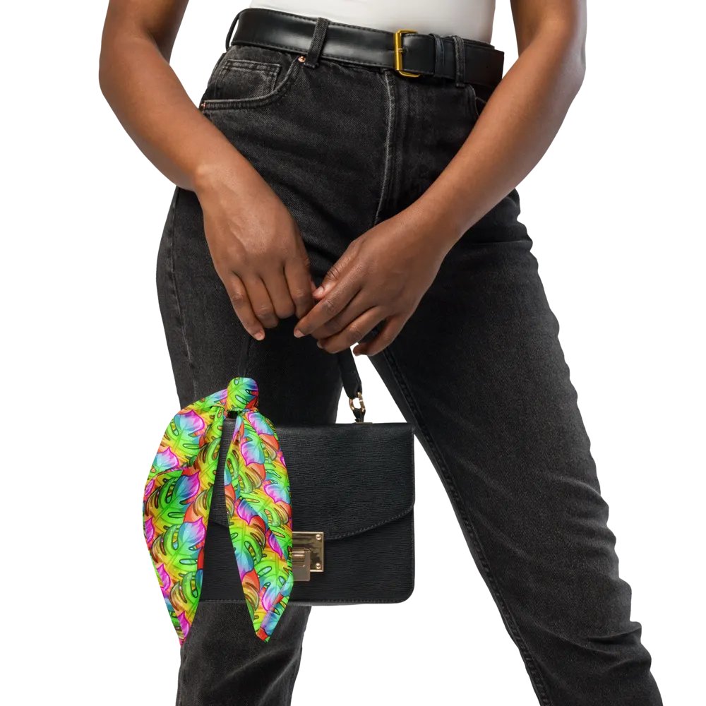 Rainbow Monstera Bandana product image (4)