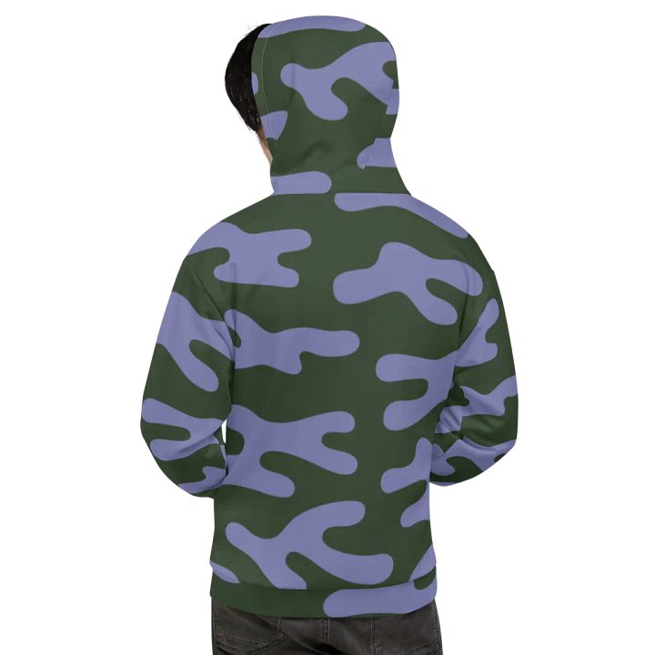 camoflauge print unisex hoodie product image (1)