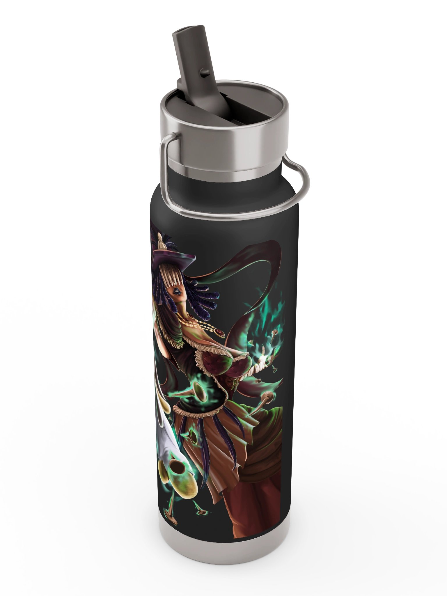 Madame Darkness Nox Voodoo: Water Bottle (Straw Lid) - Nox product image (5)