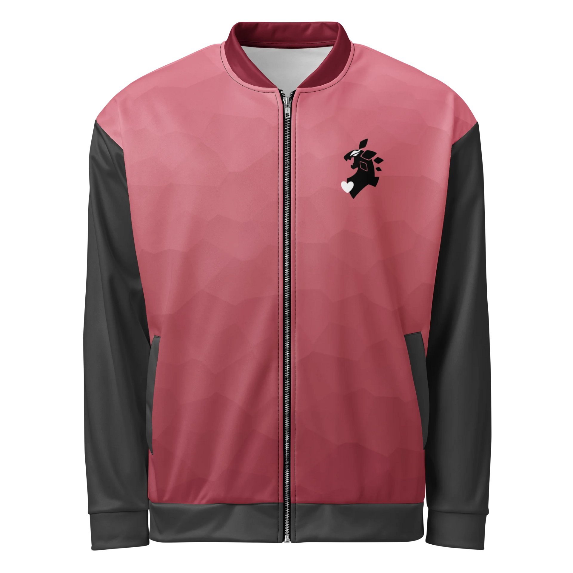 Crimson Galaxies Full Print Jacket (Dark Variant) product image (2)