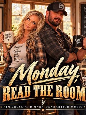 😂 MONDAY, READ THE DAMN ROOM! ☕🤣 Nobody invited you, but here you are AGAIN! 😩 🎶 Written by Mark DenHartigh and Kim Cross 🎬 Sneak peek! Get the full song at KimCrossMusic.com 🎵 Follow us wherever you stream your music! ❤️ Thanks for supporting independent artists like Mark and me! #KimCrossMarkDenHartighMusic #MondayMood #FunnyCountryMusic #CountryDuet #MondayBlues
