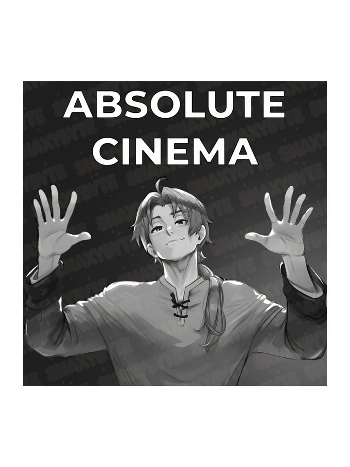 Absolute Cinema - Anime Meme Sticker product image (1)