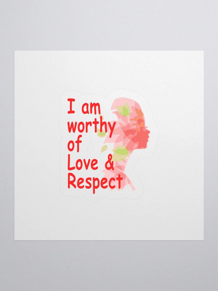 Empowerment Floral Kiss Cut Stickers product image (3)