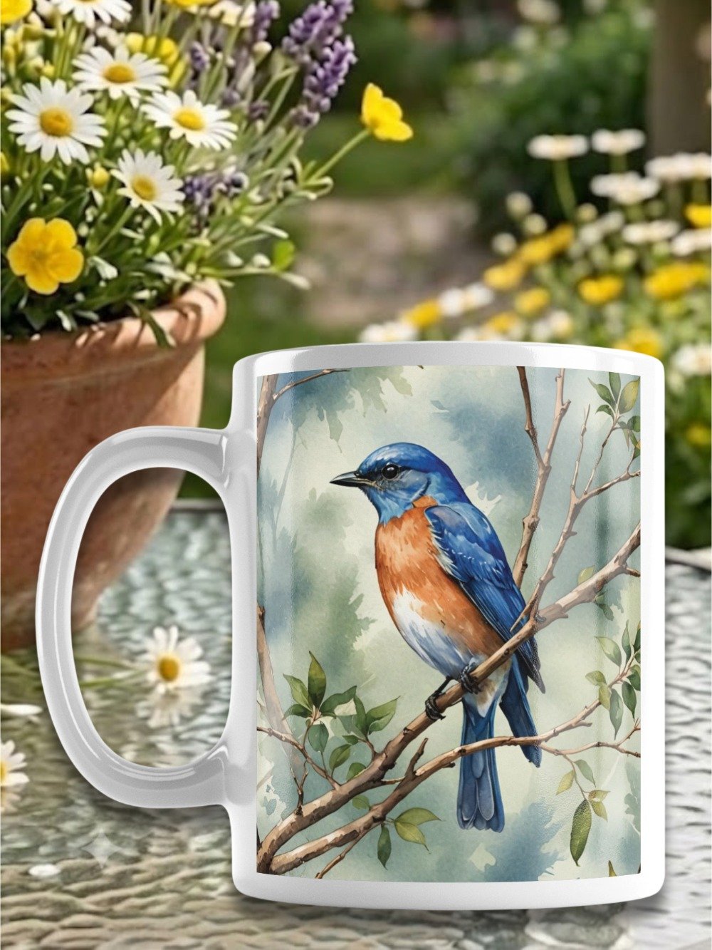 Eastern Bluebird | Bird Coffee Mug product image (1)