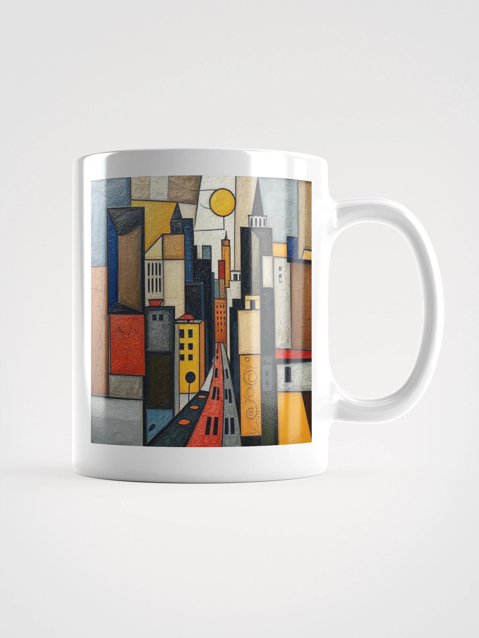 Abstract City Mug product image (2)