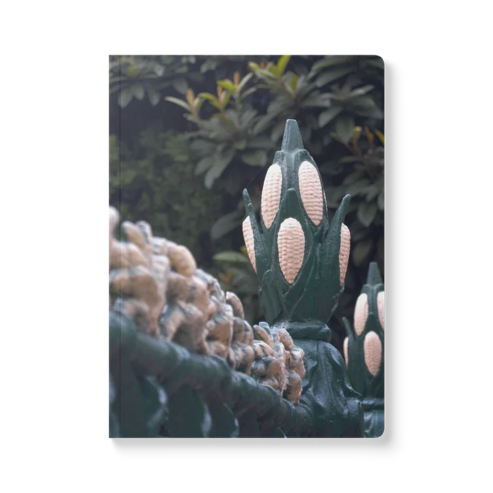 The Cornstalk Fence — Softcover Journal | The Indigo Hours | Casa de Karma Press product image (1)