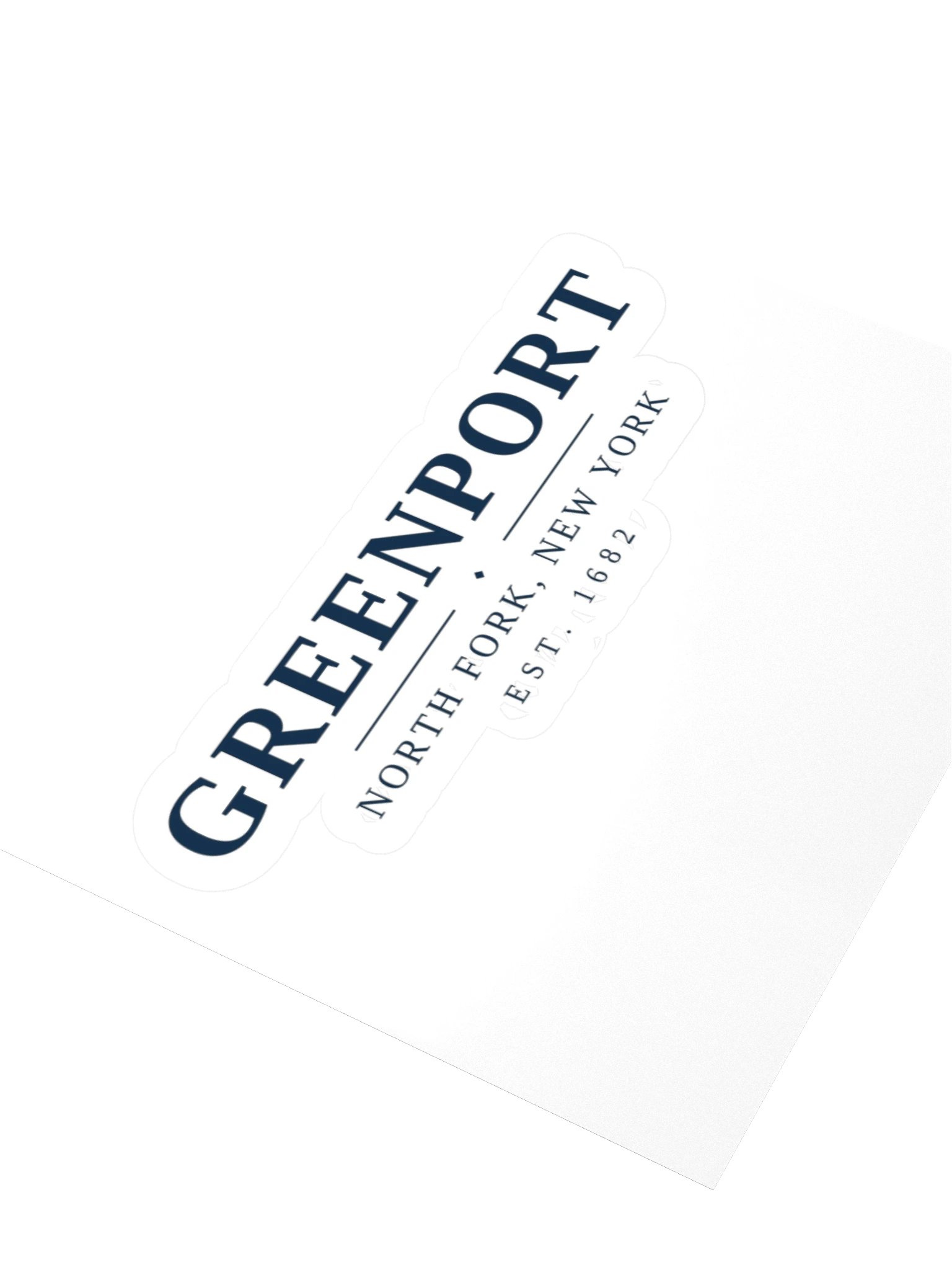 Greenport Wordmark Sticker product image (3)