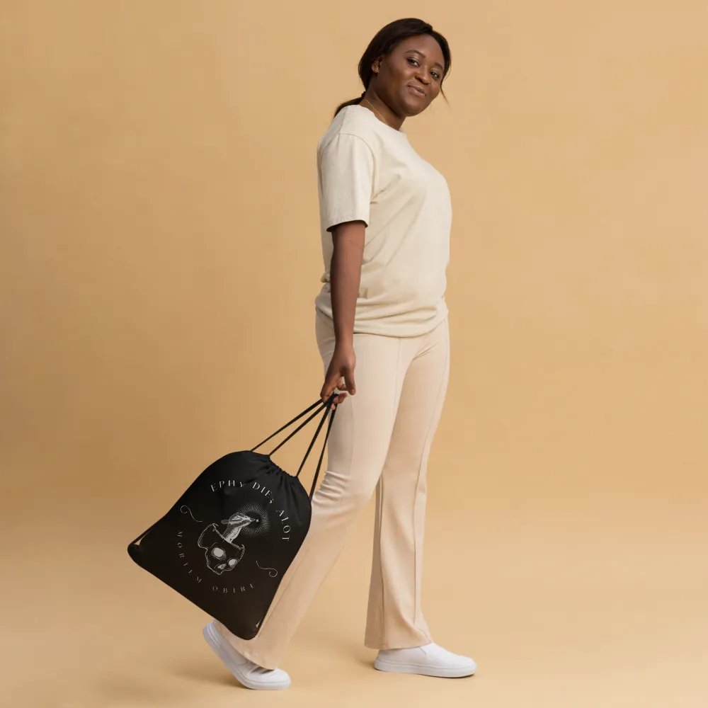 The Heritage Collection Grayscale Drawstring Bag product image (3)