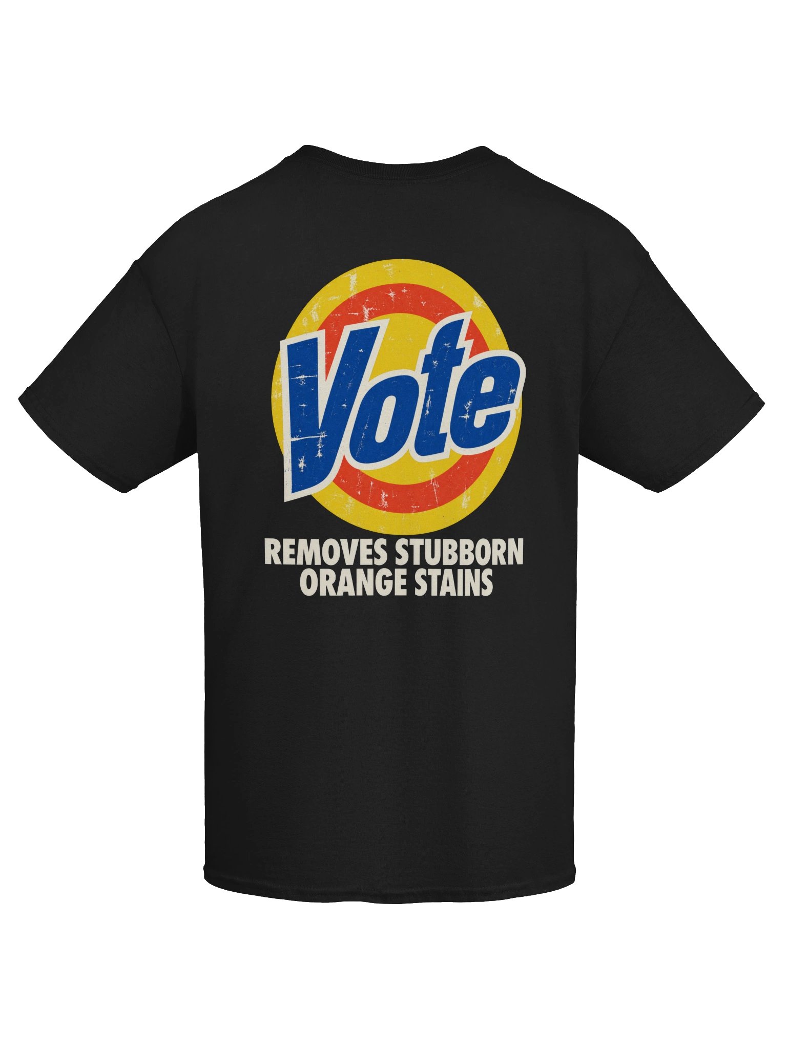 Vote Removes Stubborn Orange Stains – Vintage Political Unisex T-Shirt product image (2)