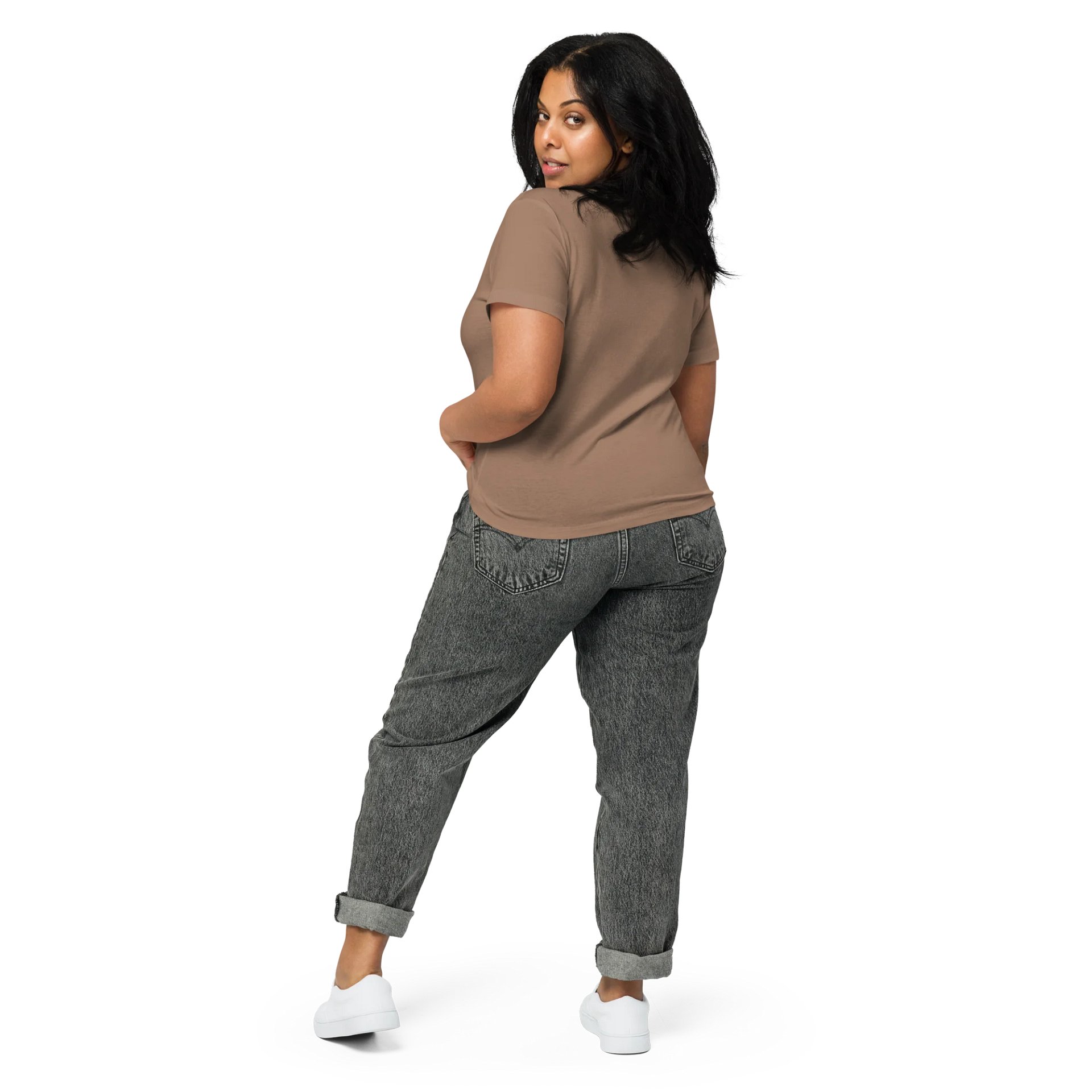 Cotton Heritage Women's High-Waisted Tee product image (12)