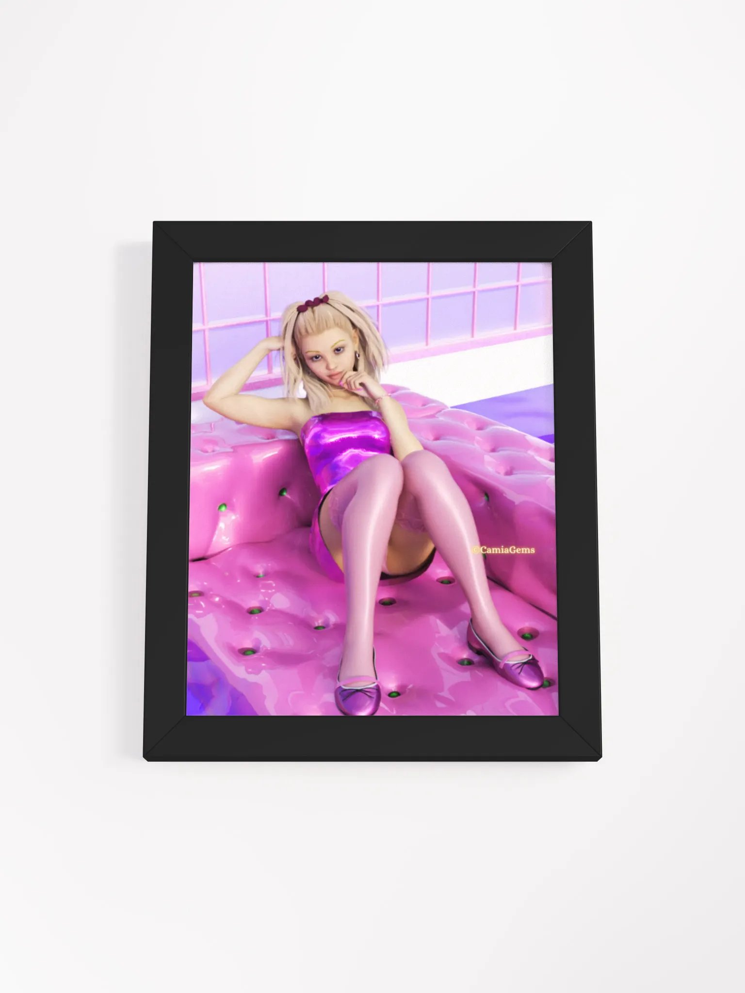 Blushing Beauty Framed Matte Poster product image (11)