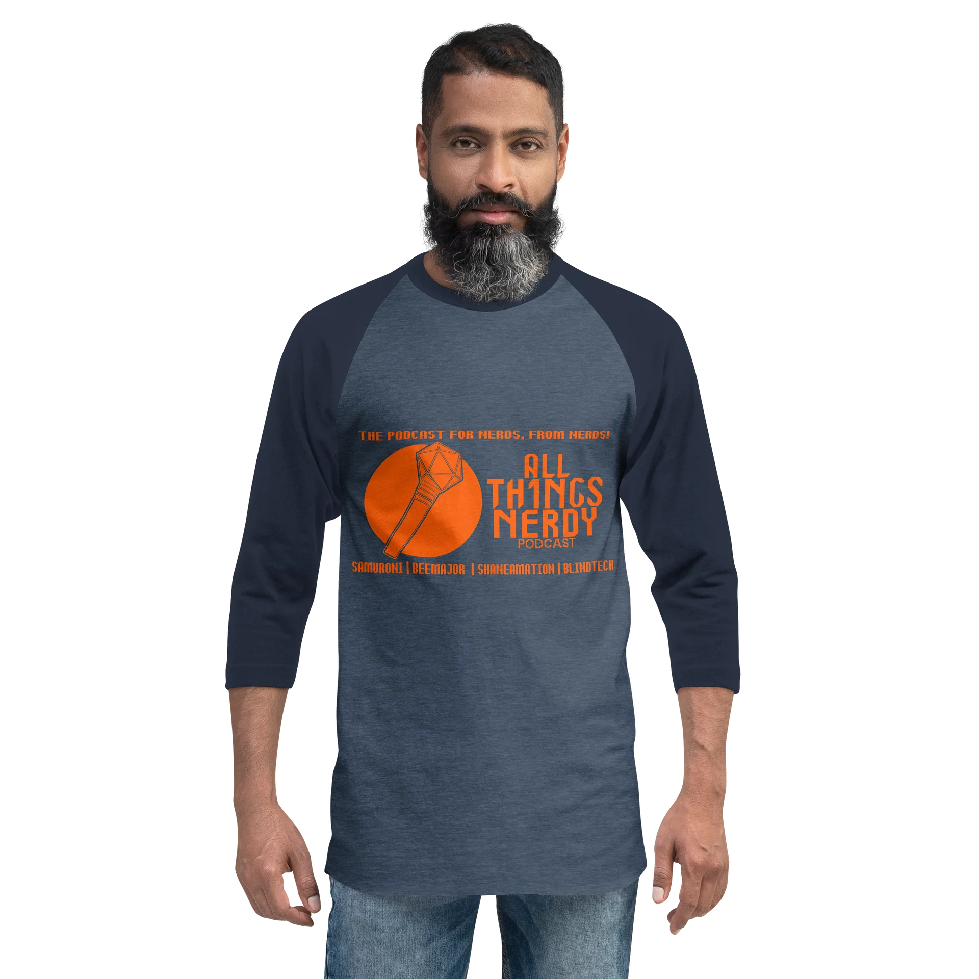 All Th1ngs Nerdy Raglan product image (6)