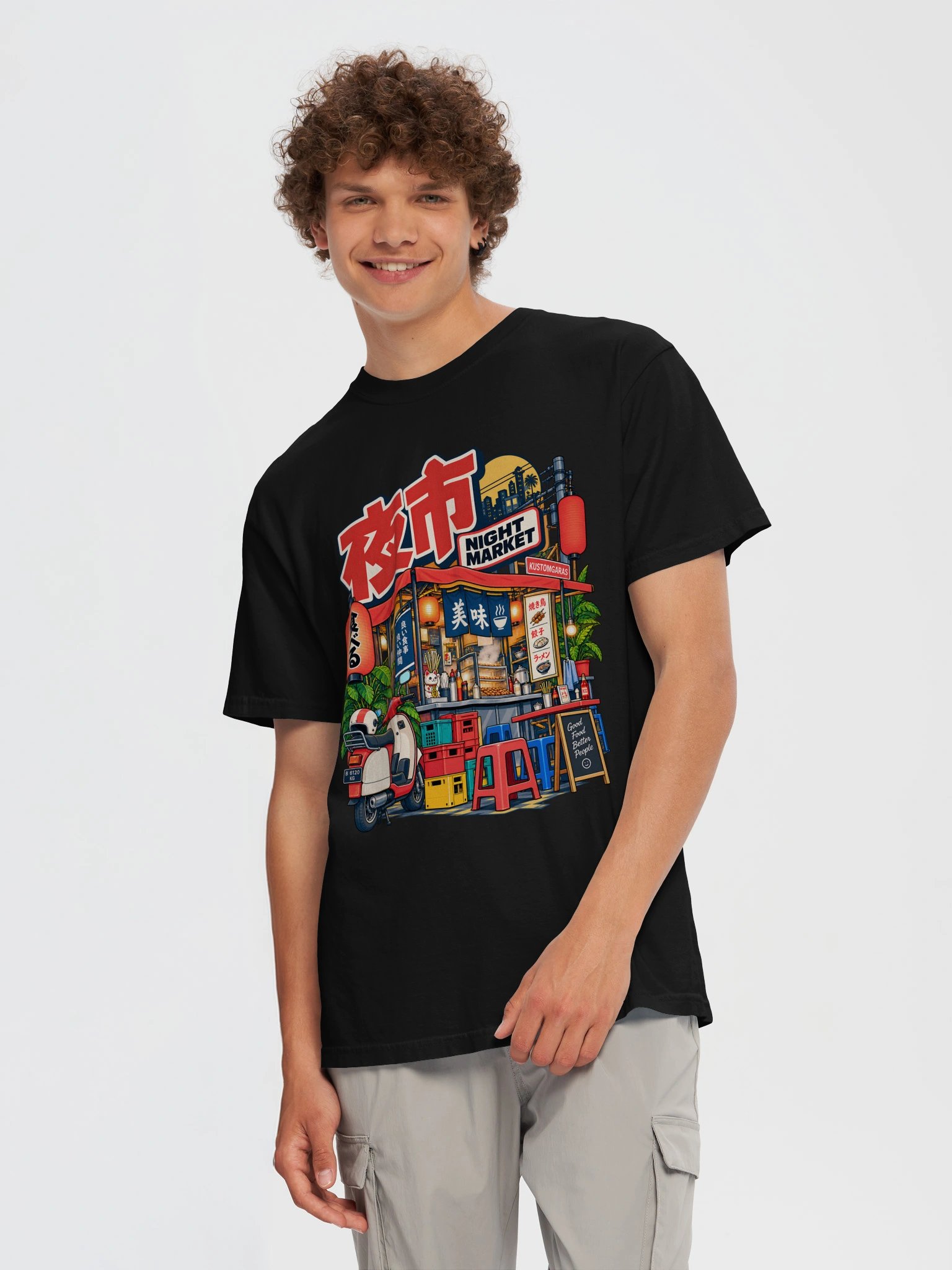 Night Market Kustom Garas T-Shirt product image (3)