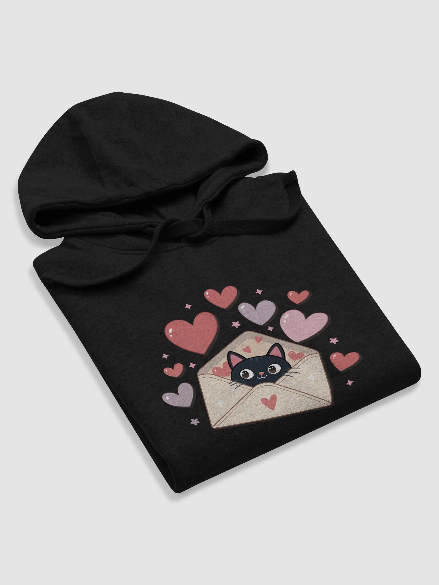 Feline Valentine Envelope - PREMIUM hoodie product image (5)