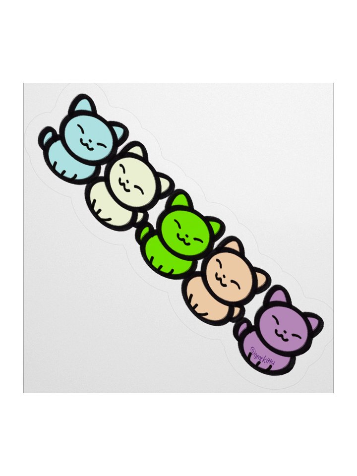 Chibi Sub Kitties Sticker product image (2)