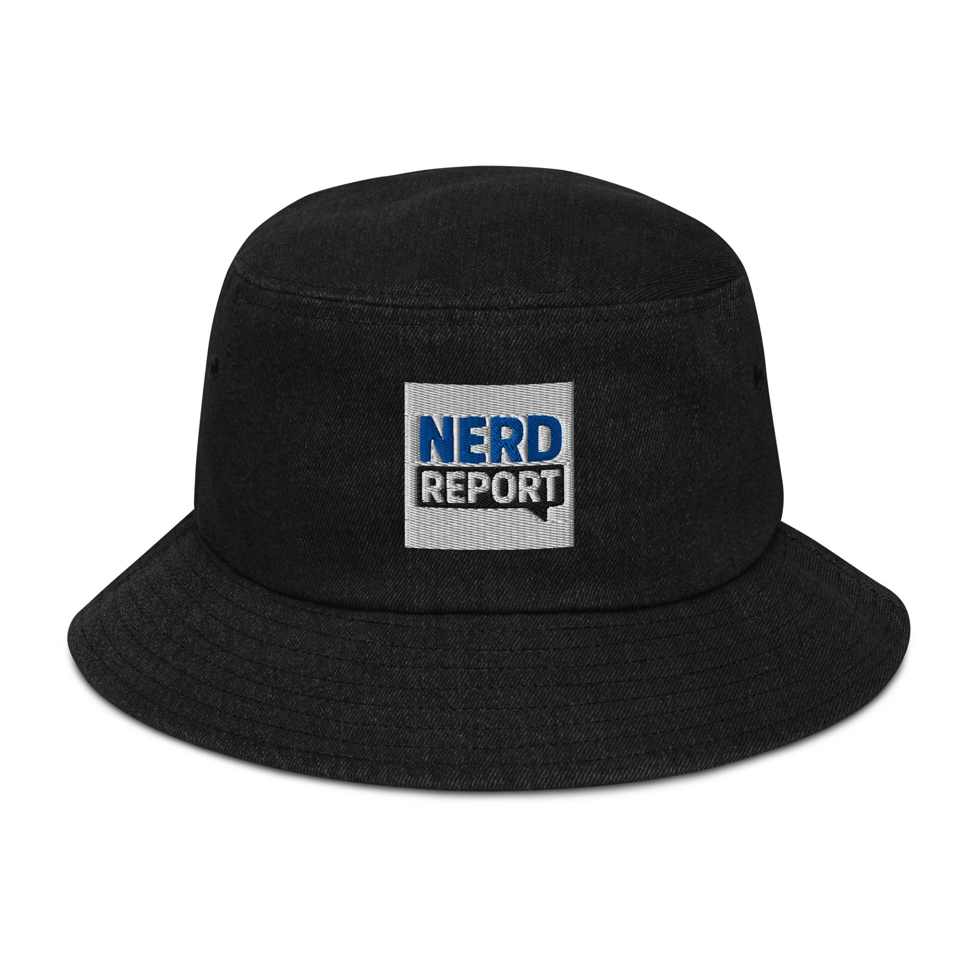 Nerd Report Denim Bucket Hat product image (1)
