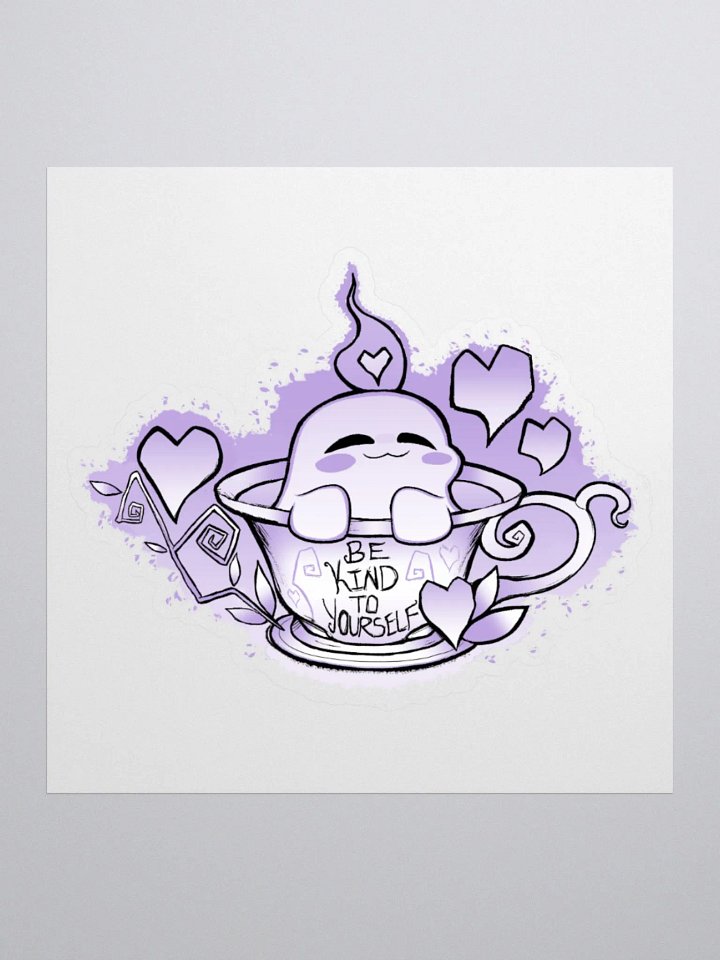 Teacup Ghost Sticker product image (1)