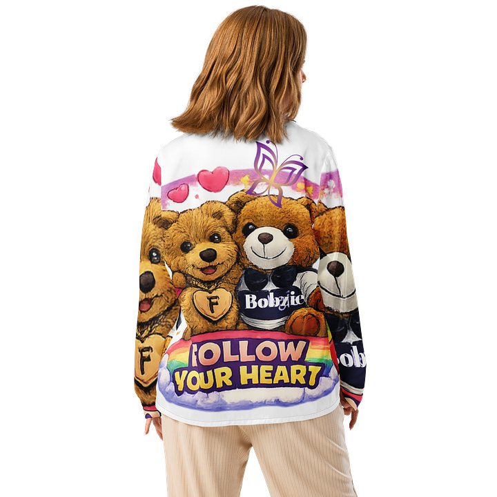 Fayzie & Bobzie Rainbow Love Women’s Pajama Top product image (3)