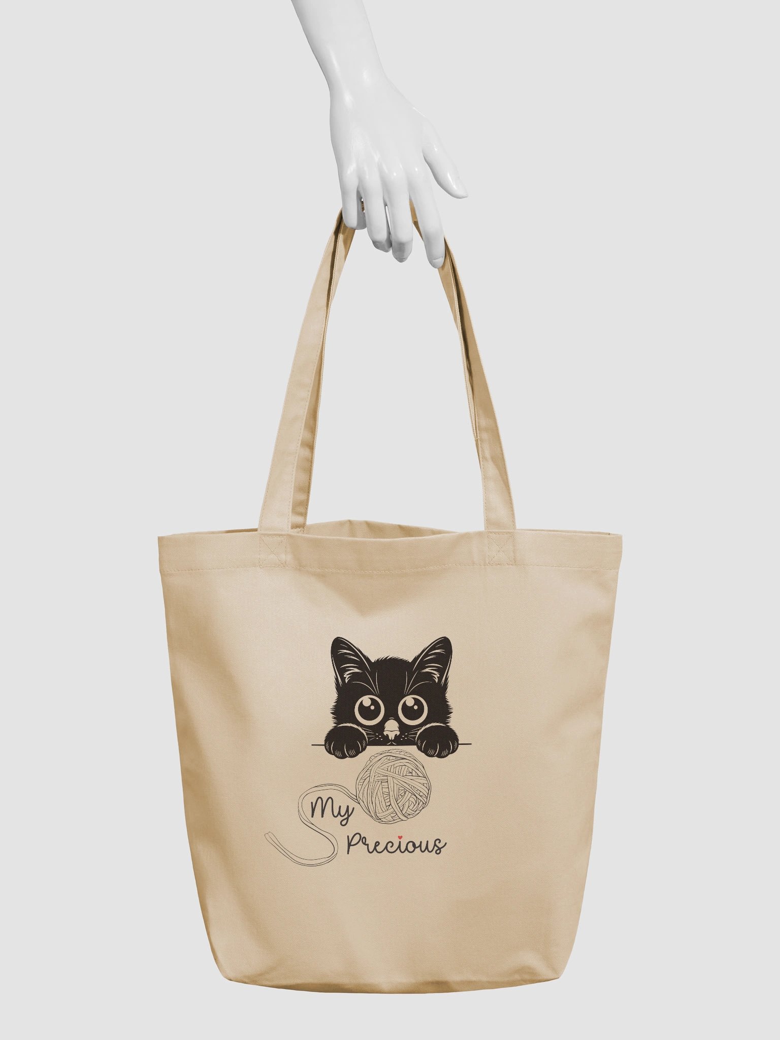 My Precious - Kitty and Yarn Tote Bag product image (3)