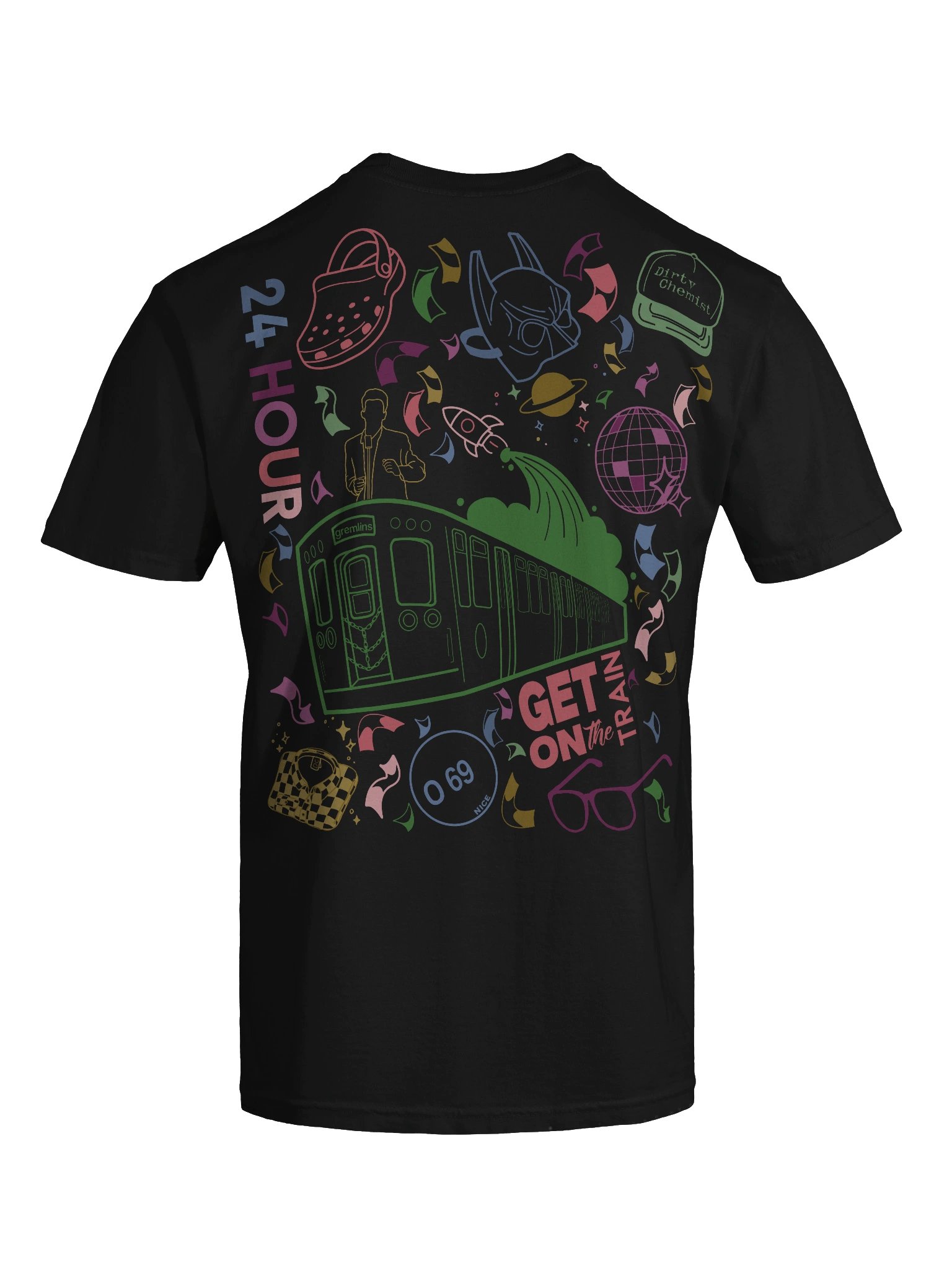 24hr Train Tee - All Colors product image (5)