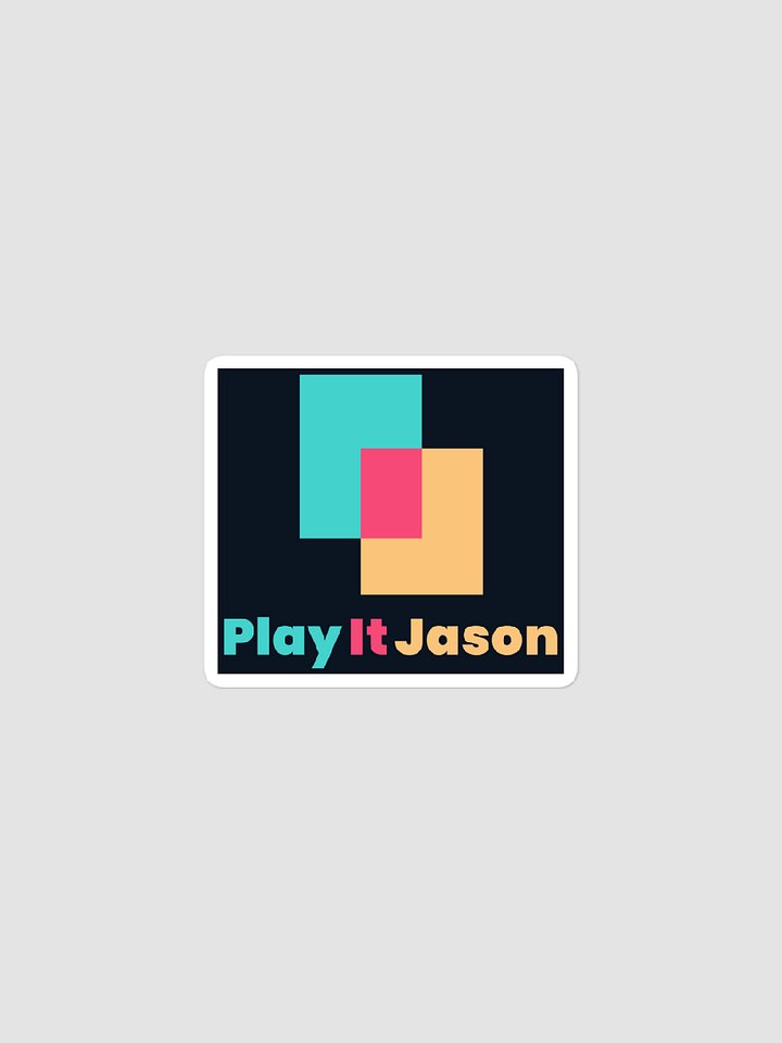 PlayItJason Logo Sticker product image (1)