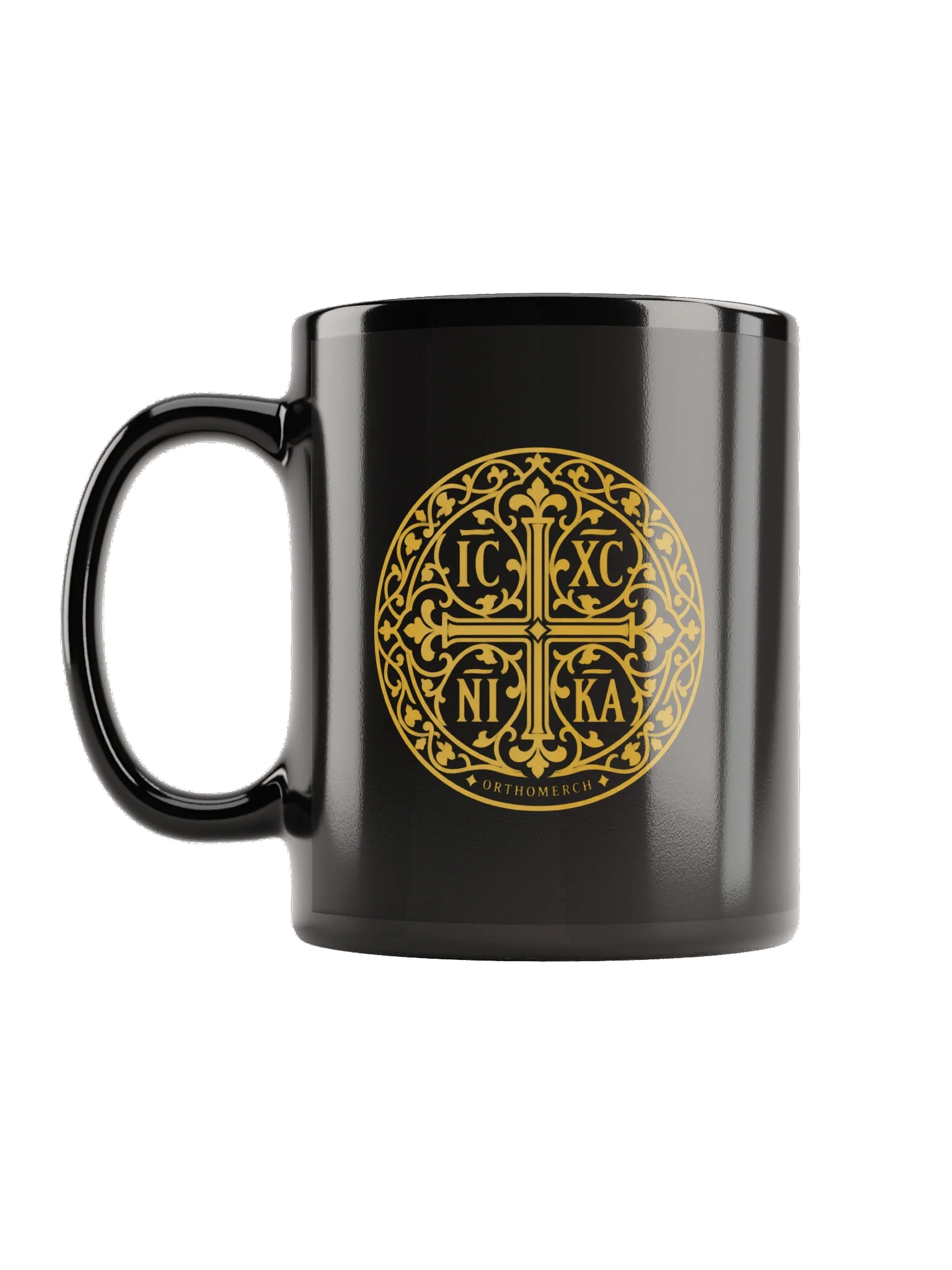 IC XC NIKA — Christ Conquers Orthodox Mug