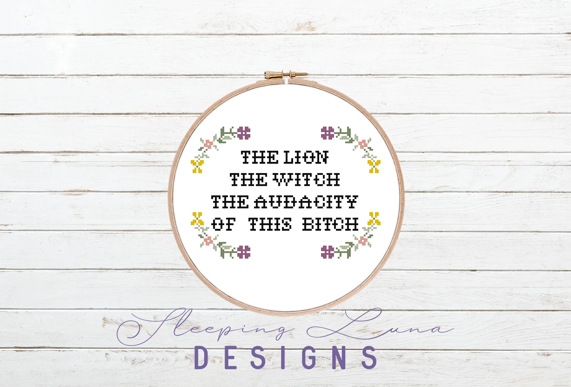 The Lion The Witch The Audacity - Cross Stitch Pattern product image (2)