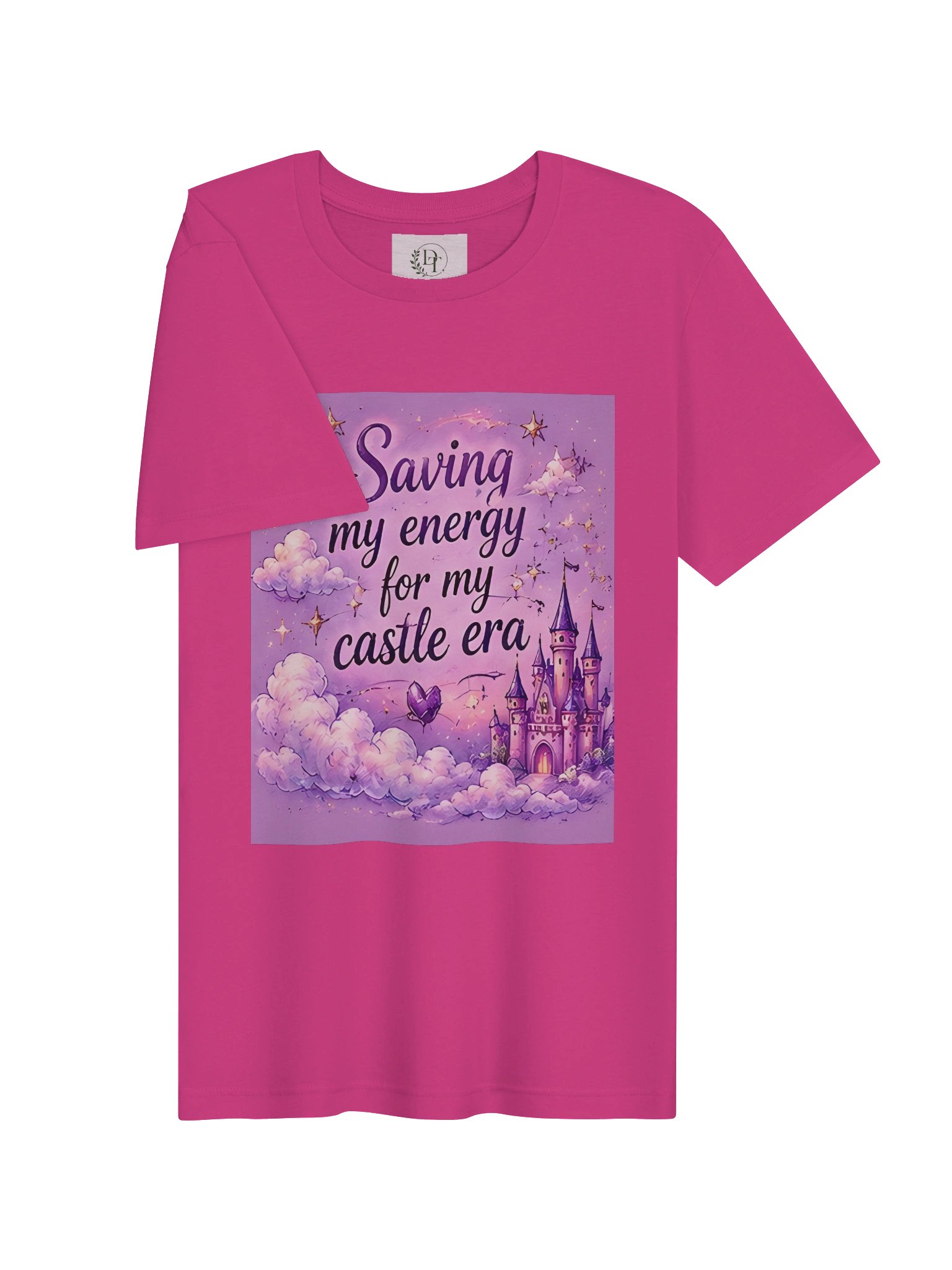 Pink Custom Womens T-Shirt product image (3)
