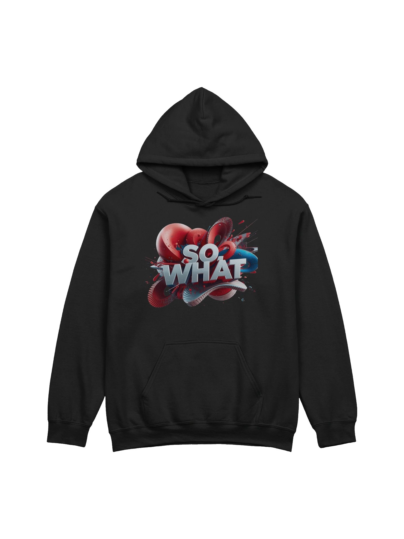 Vibrant Swirl SO WHAT Hoodie product image (1)