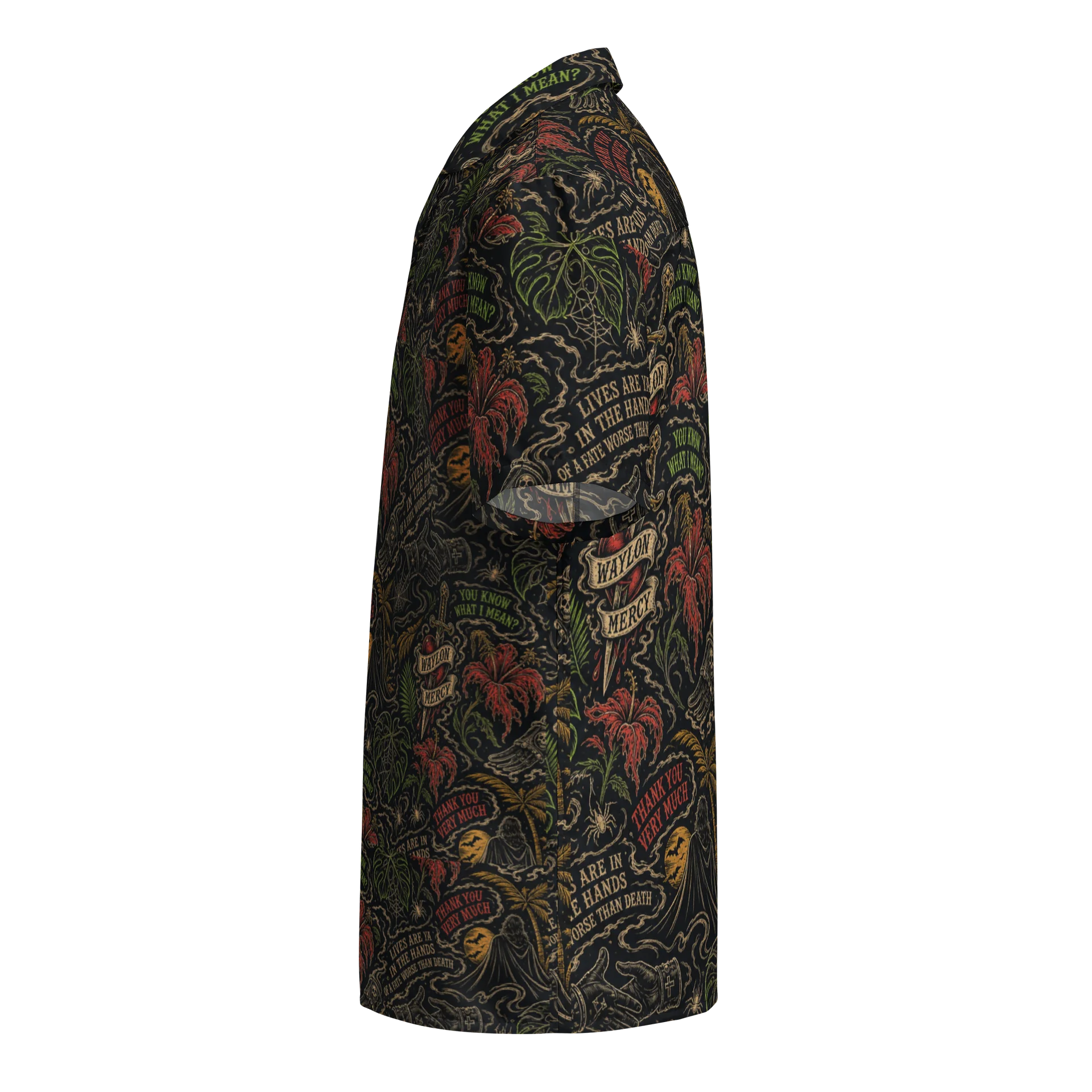 Waylon Mercy Halloween Hawaiian Tee product image (3)
