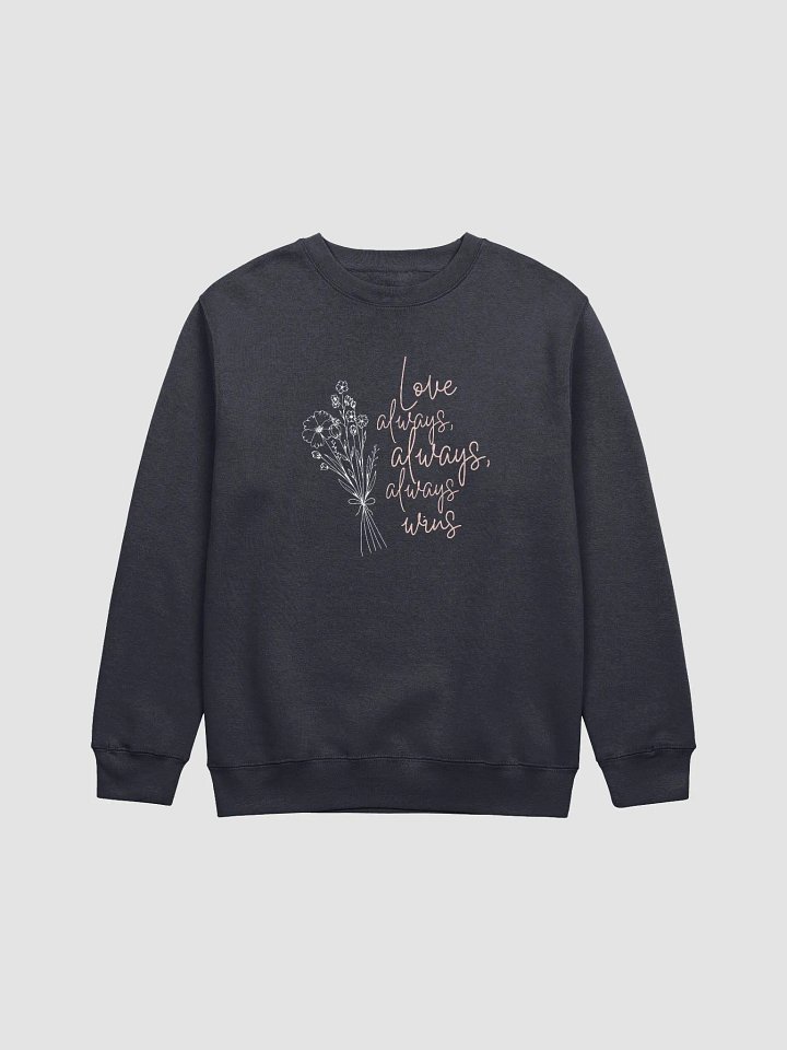 Love Wins Navy Crew Neck product image (1)