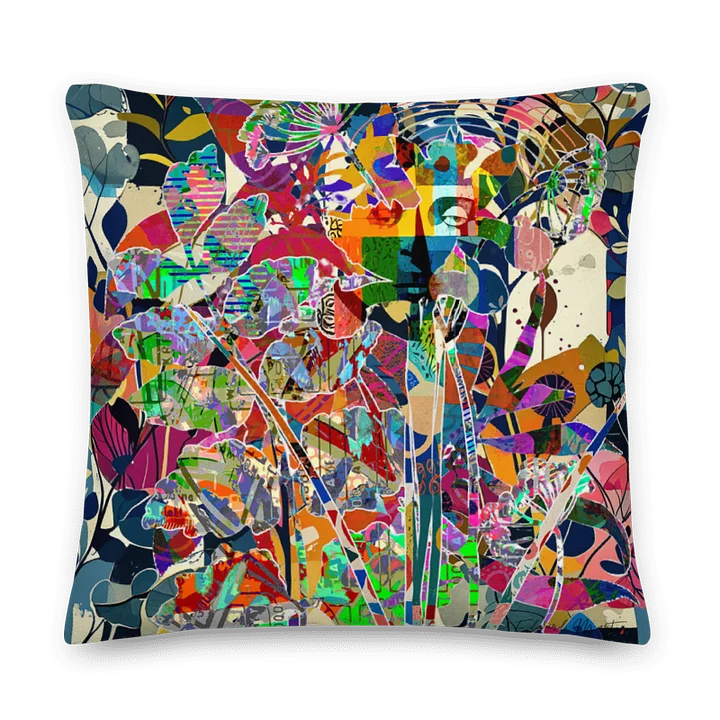 Vibrant Collage All-Over Pillow product image (1)