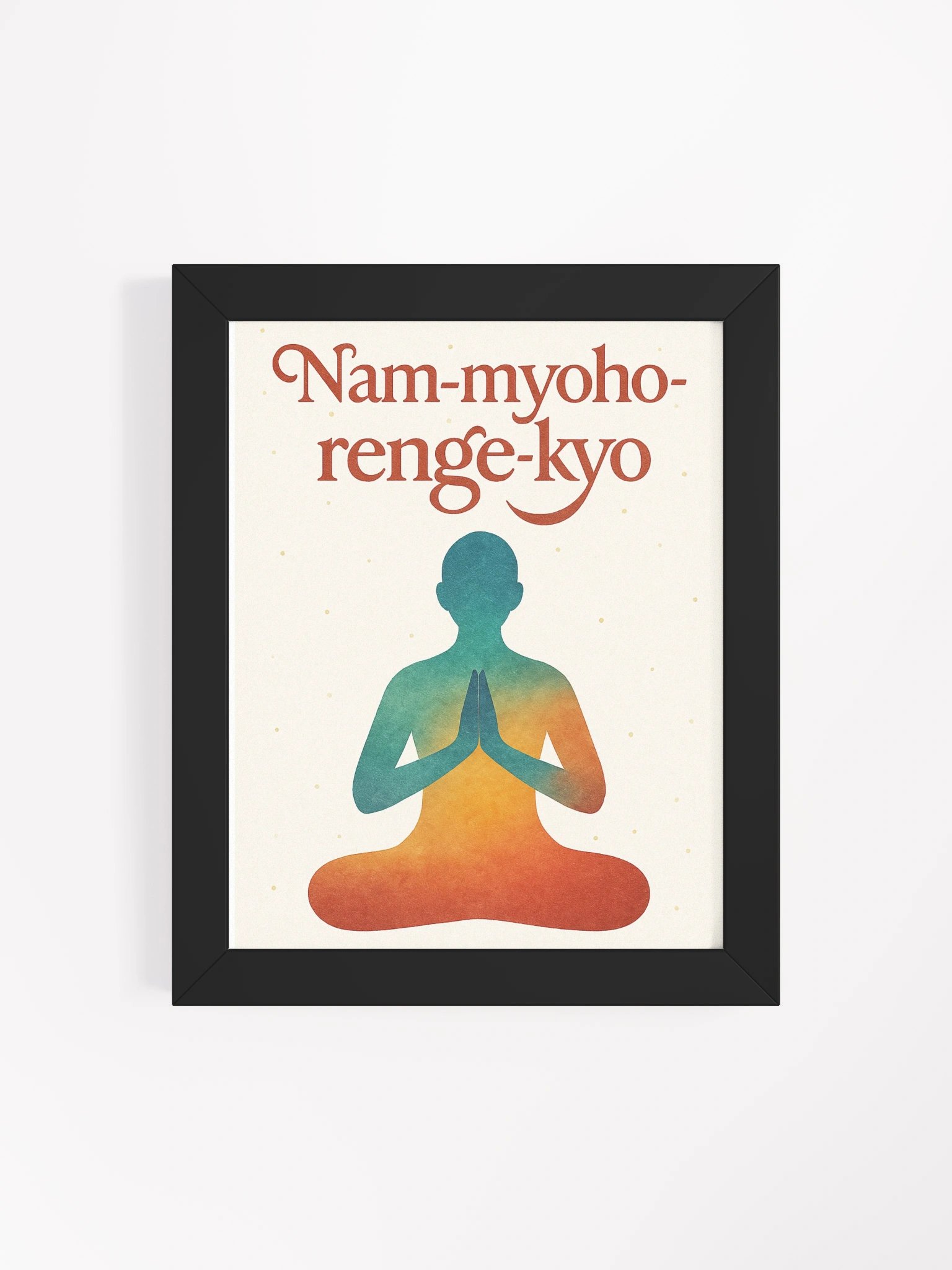 Nam-myoho-renge-kyo Meditation Poster product image (4)