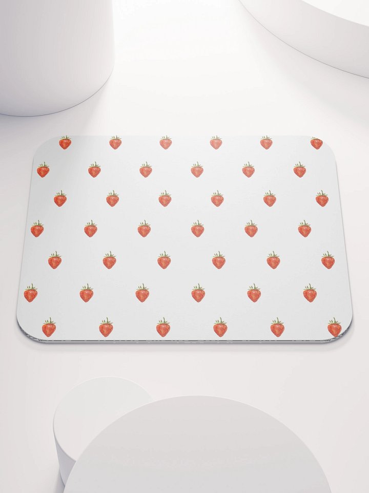 Never Again Strawberry Mouse Pad product image (1)