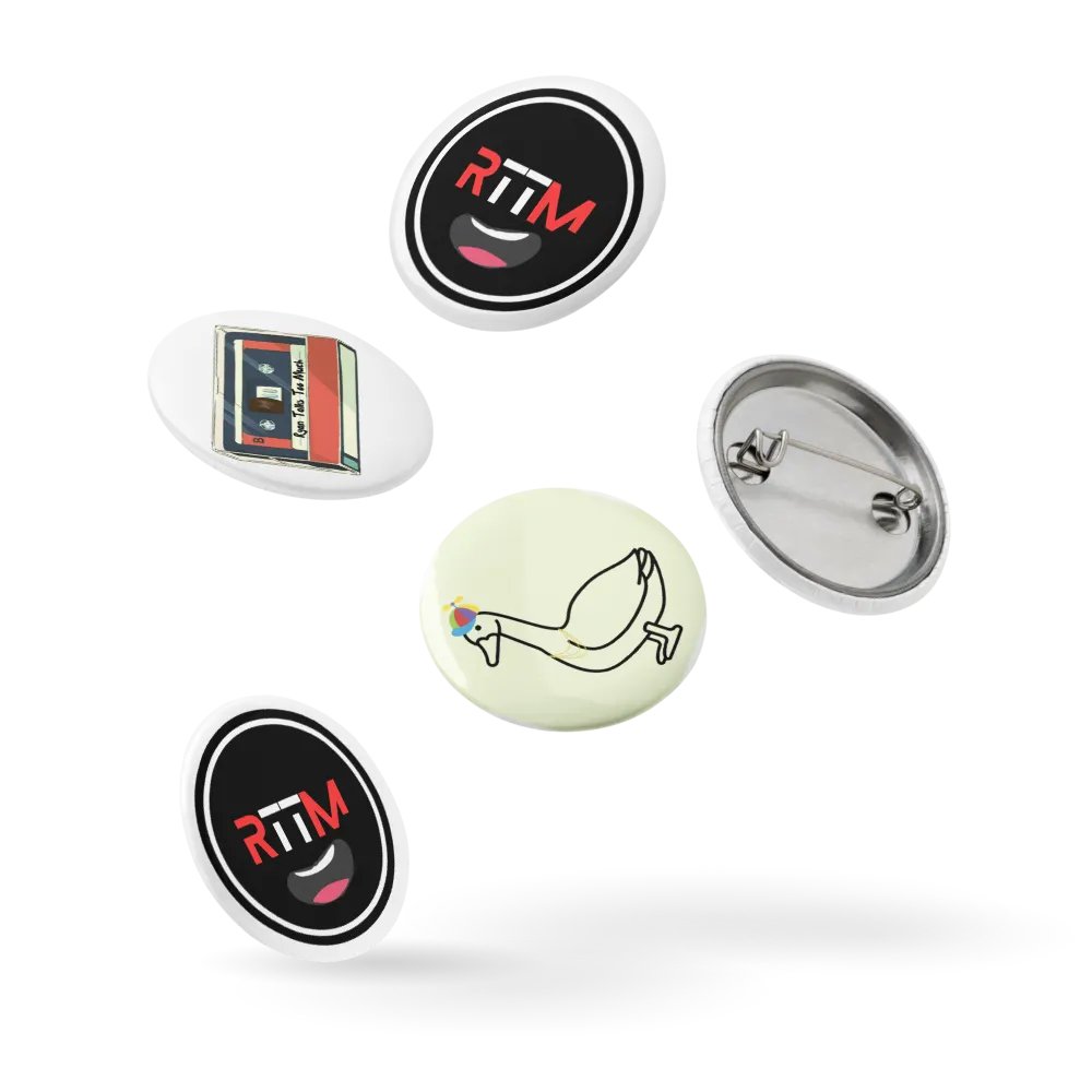 RTTM Pin Button Collection product image (8)