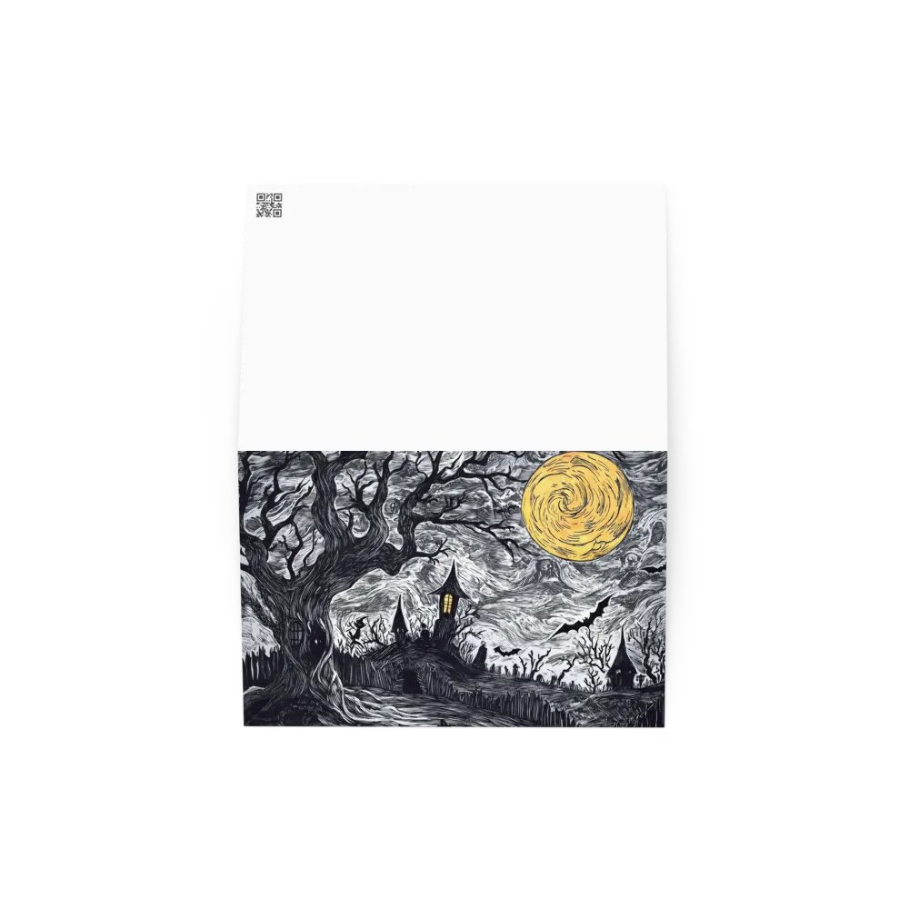 The Stormy Halloween Night Greeting Card product image (3)