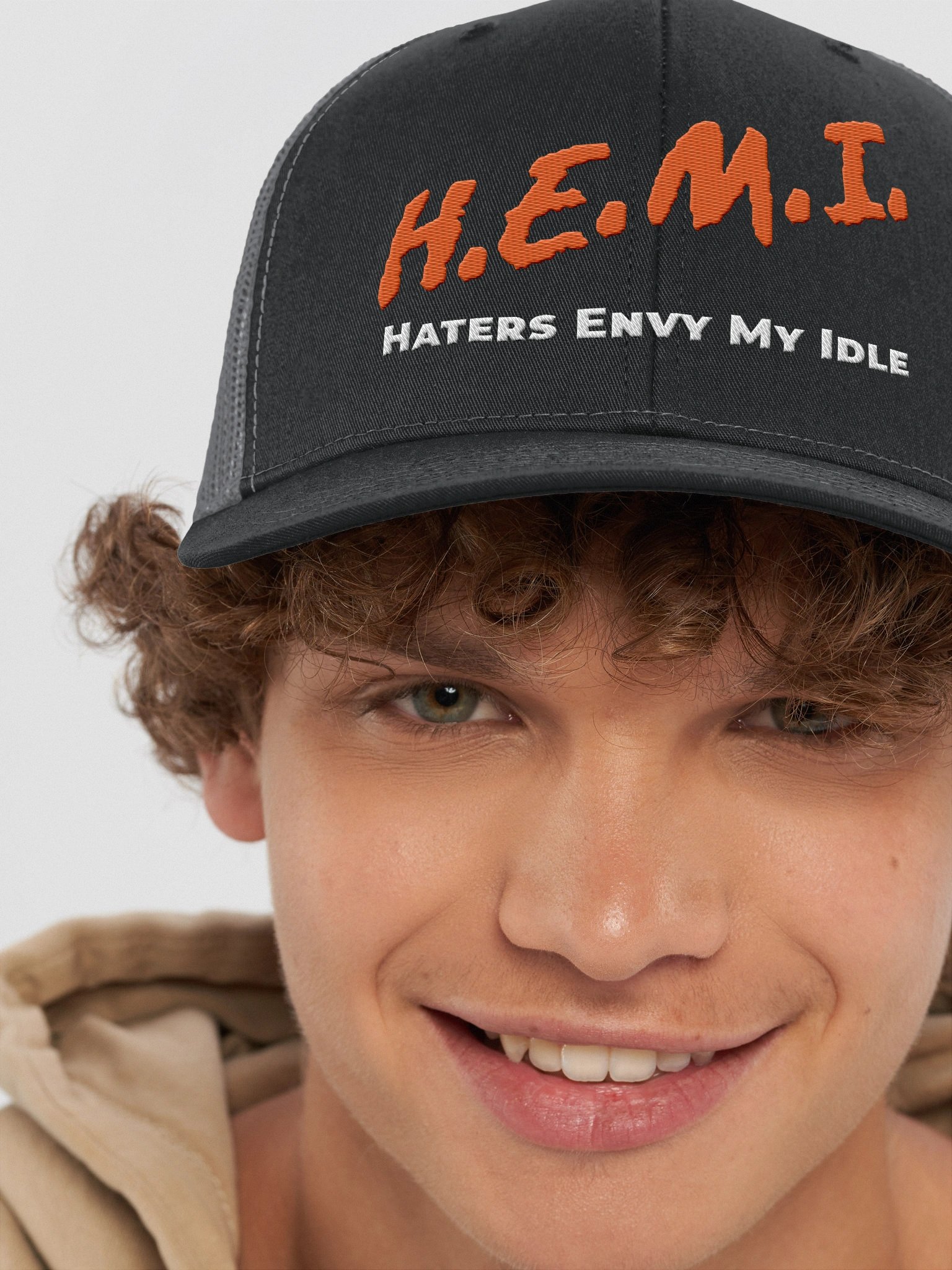H.E.M.I. Snapback Trucker Hat product image (51)