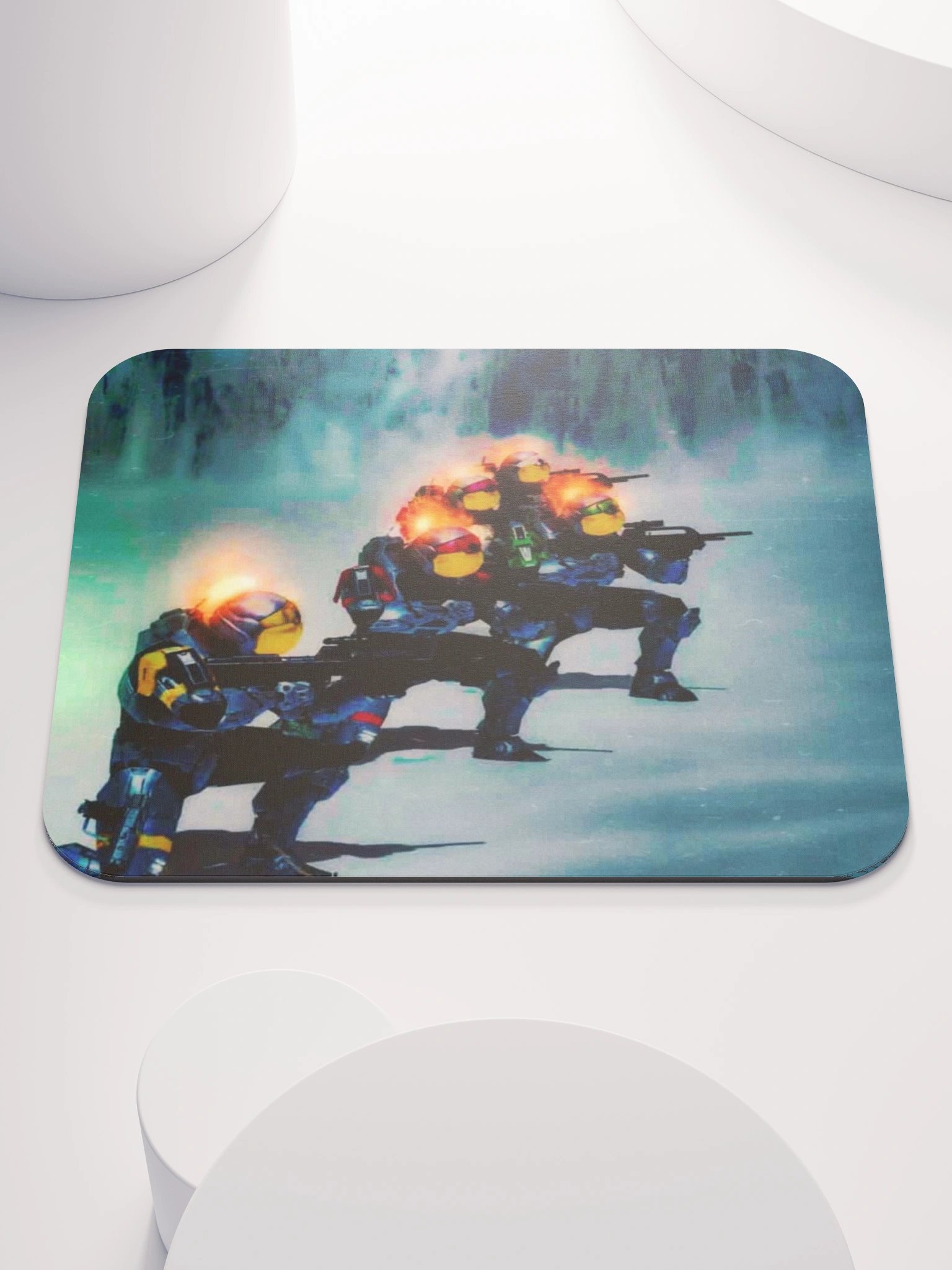 Flaming Security Team - Mouse Pad product image (1)