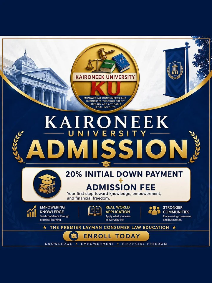 Kaironeek University Admission 20% Down Payment product image (1)